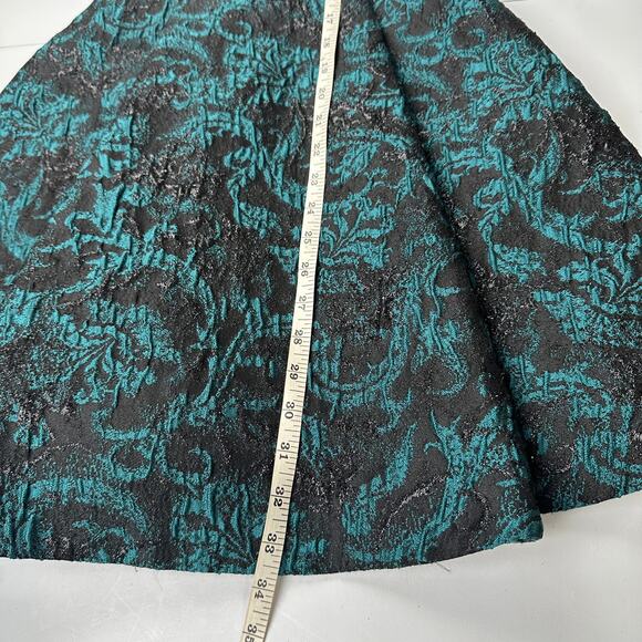 Alice And Oliva Dress Womens 4 Black Teal Mini Sleeveless Party Hoco Sorority - Picture 12 of 14